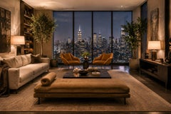 Brazilian Modern “Concha” Armchairs in Iron & Burnt Caramel Mohair, Carlo Hauner
