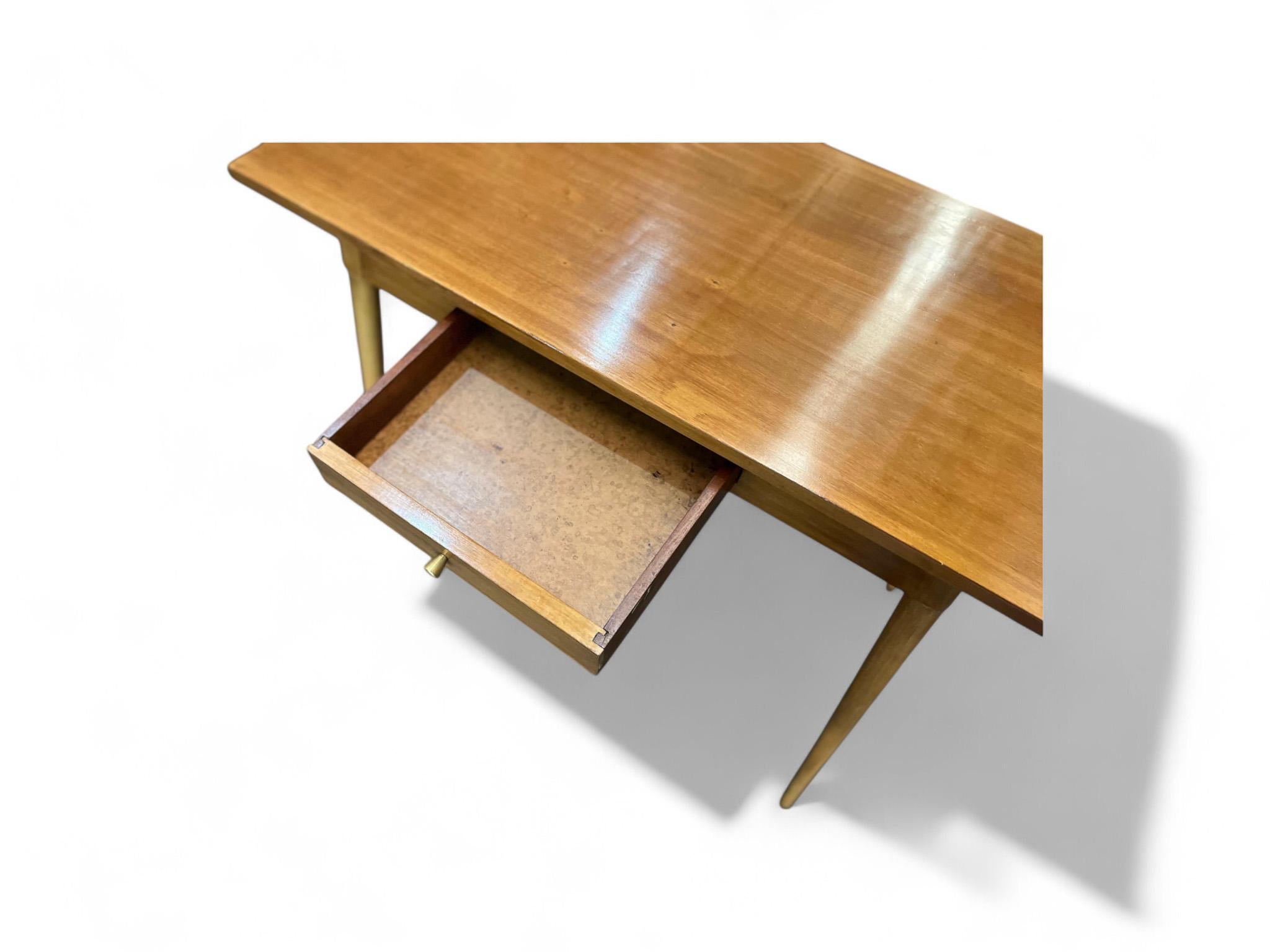 Console moderna brasiliana con sedia in legno duro, sconosciuta, anni '50 - Lotto 732A in vendita 2