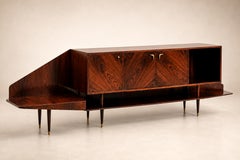 Brazilian Modern Credenza by Giuseppe Scapinelli in Brazilian Rosewood, 1950s