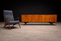 Moderne brasilianische Credenza aus Caviúna-Hartholz von Forma, brasilianische Moderne, 1960er
