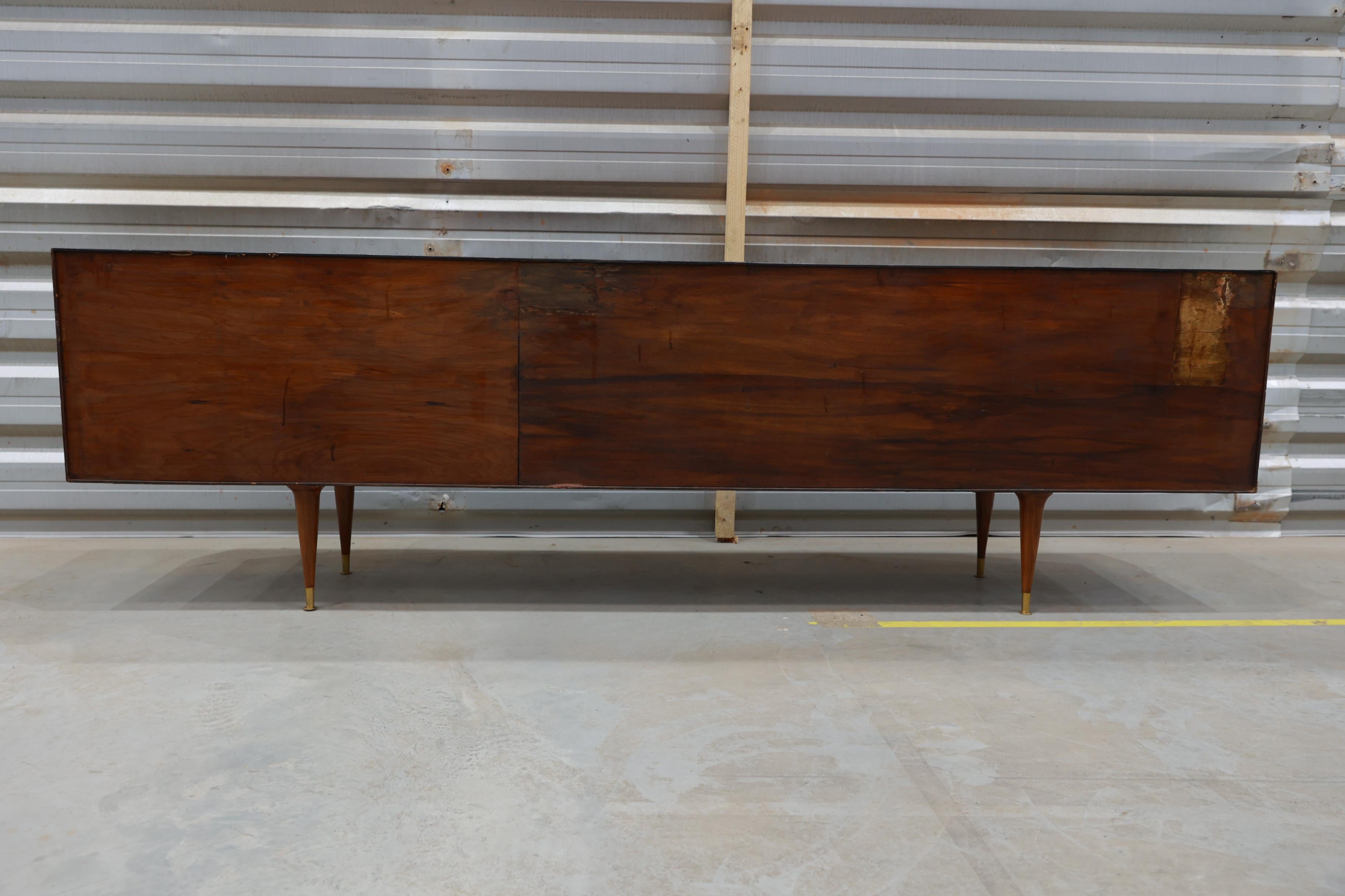 Brazilian Modern Credenza in Hardwood by Giuseppe Scapinelli, 1950’s  5