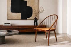 Brazilian Modern "Curva" Chair in Rosewood & Caning, Joaquim Tenreiro, 1960s
