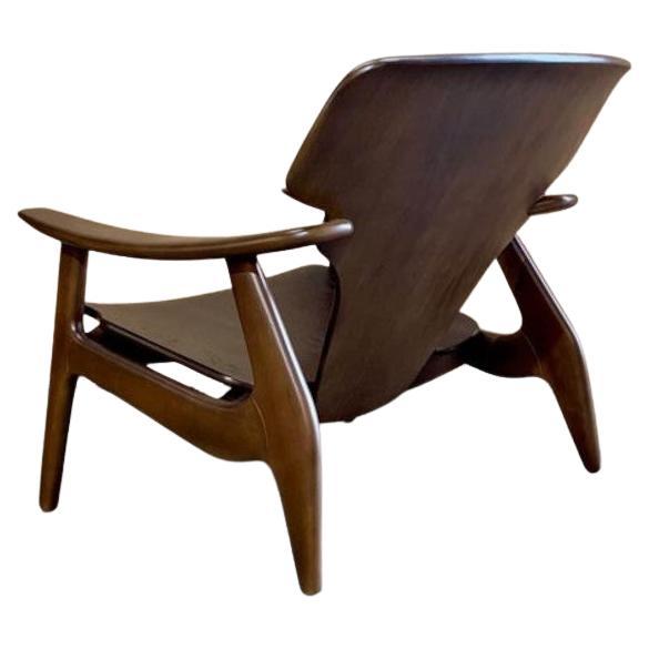 Silla de salón moderna brasileña "Diz" de Sergio Rodrigues en venta