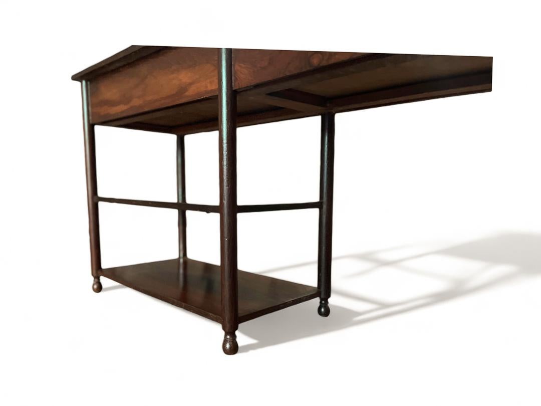 Brazilian Modern Dresser/Sideboard with Drawers & Shelves in Hardwood, 1960s For Sale 8