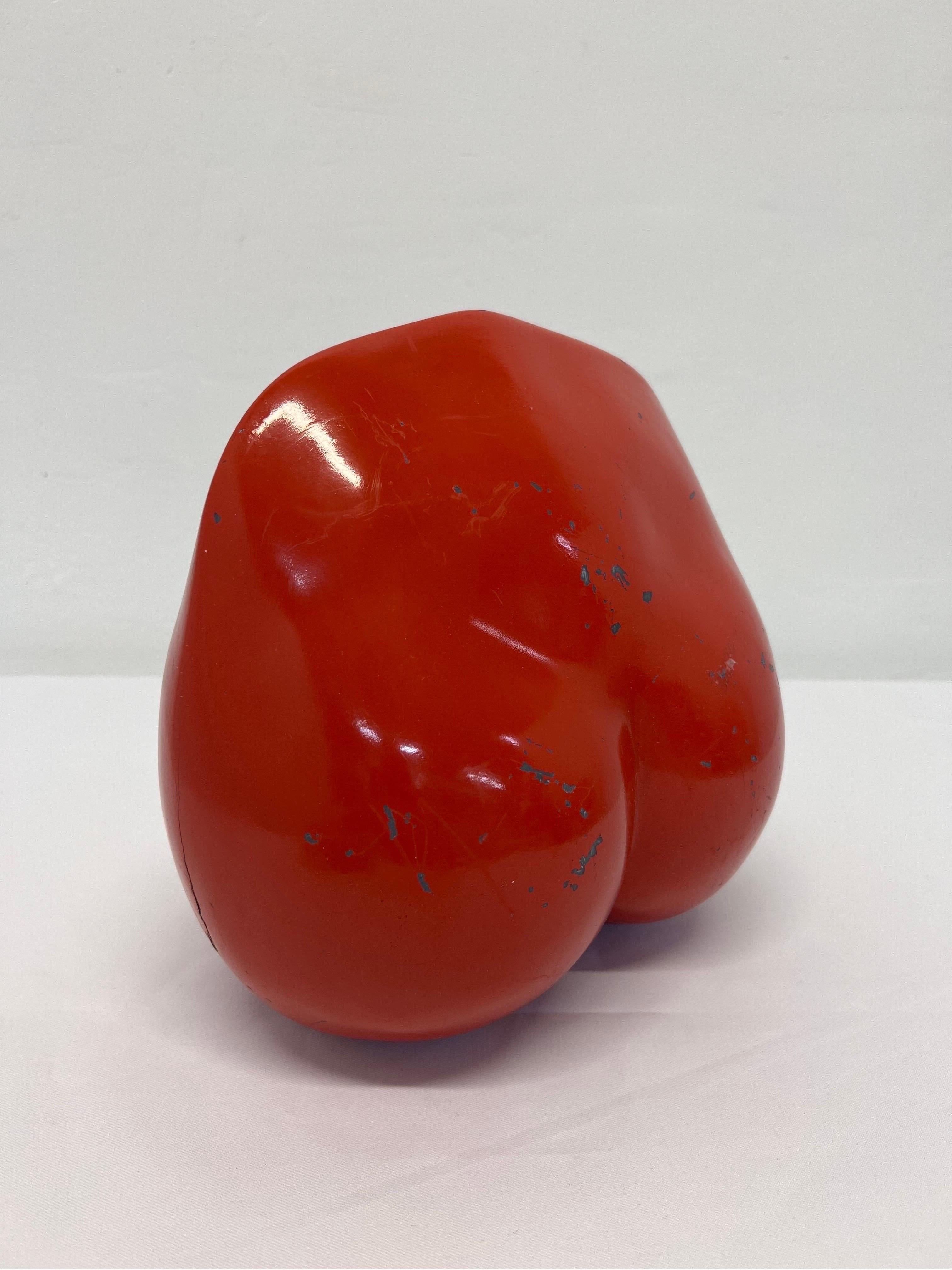 Brazilian Modern Fiberglass and Lacquer Sculpture by Pietrina Checcacci, 1970s For Sale 2