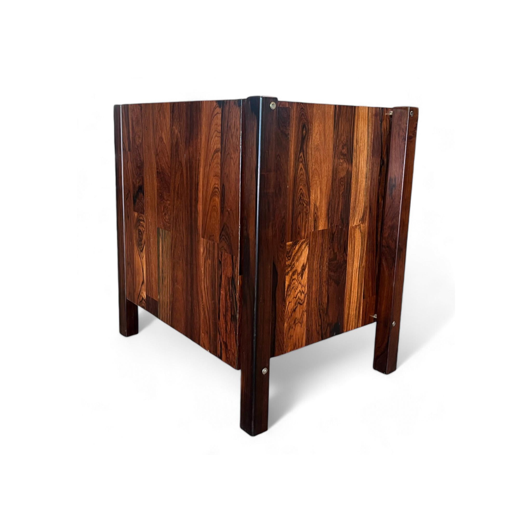 Brasilianischer moderner Aktenschrank mit Schubladen aus Hartholz, Jorge Zalszupin, 1960er Jahre im Angebot 7