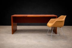Brazilian Modern Foldable Desk in Hardwood, Jorge Zalszupin, 1970s