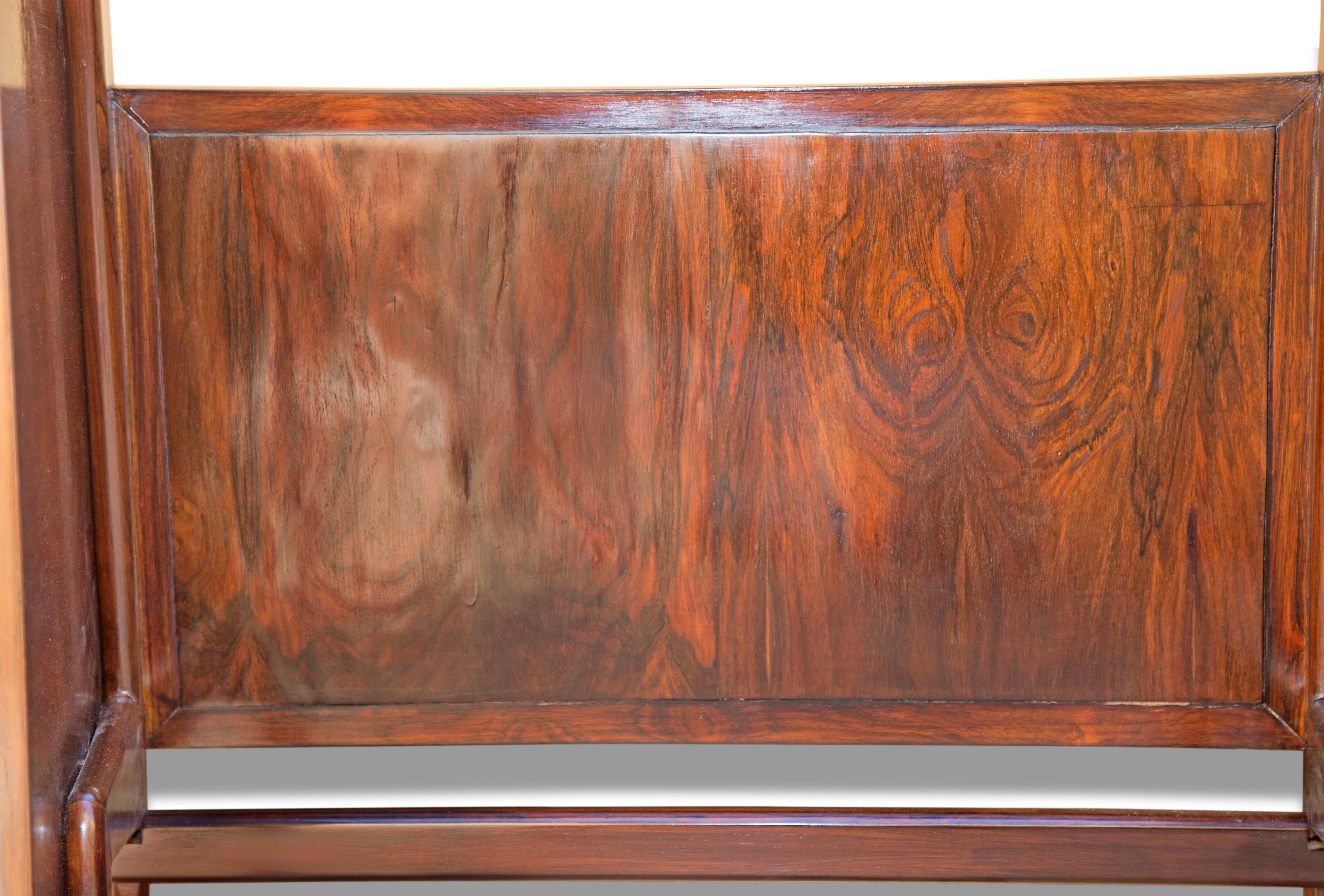Brazilian Modern Hand Painted Bar in Hardwood by G. Scapinelli, 1950s, Brazil 1