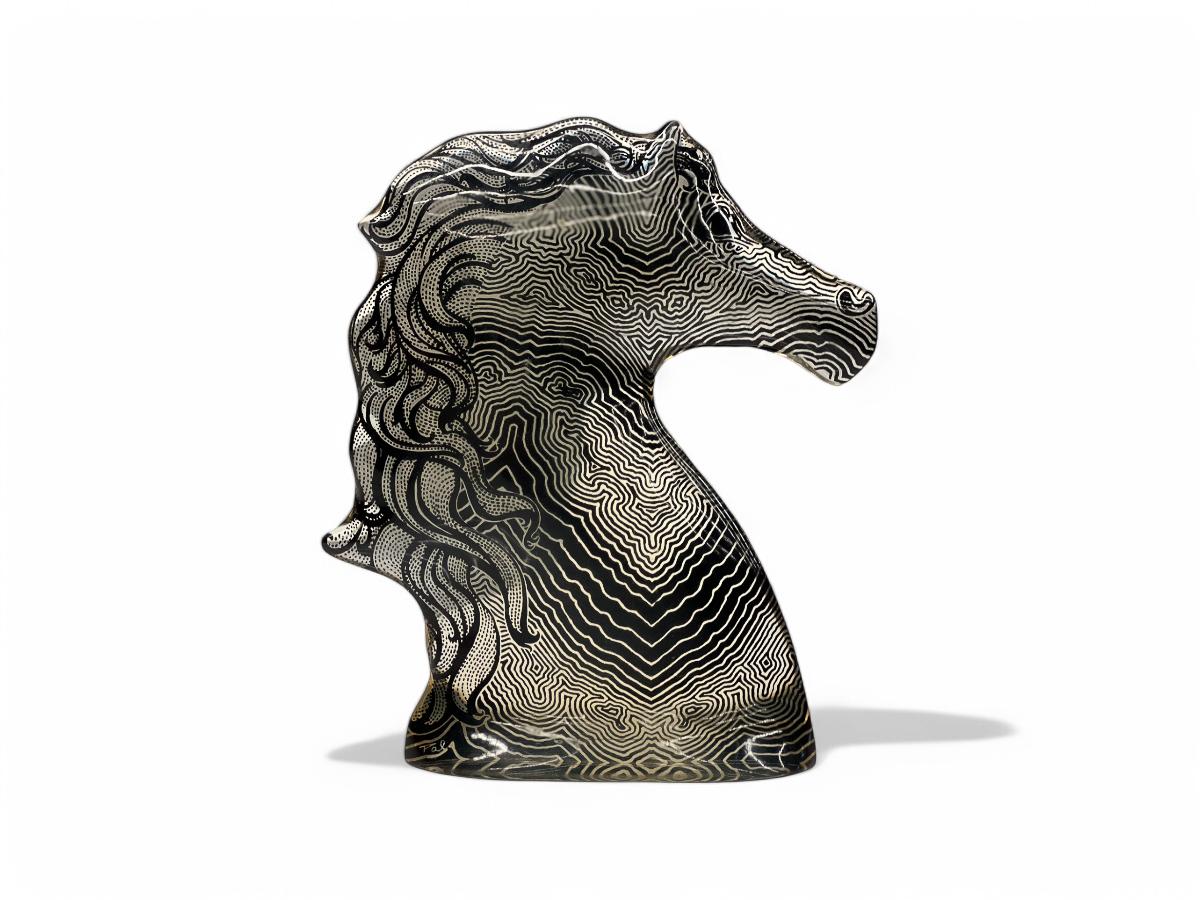 Available today, this Brazilian Modern Kinetic Sculpture of a Heron in Resin by Abraham Palatinik made in the 1960s is gorgeous!

This is part of the Artemis collection that features hundreds of different animals, each with sleek, flat