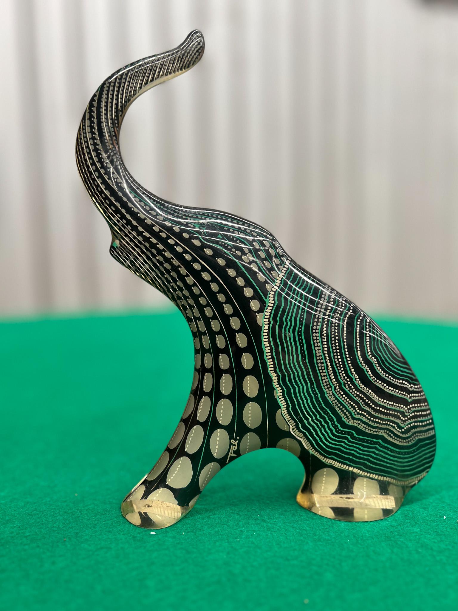 Brazilian Modern Sculpture of Elephant by Abraham Palatinik