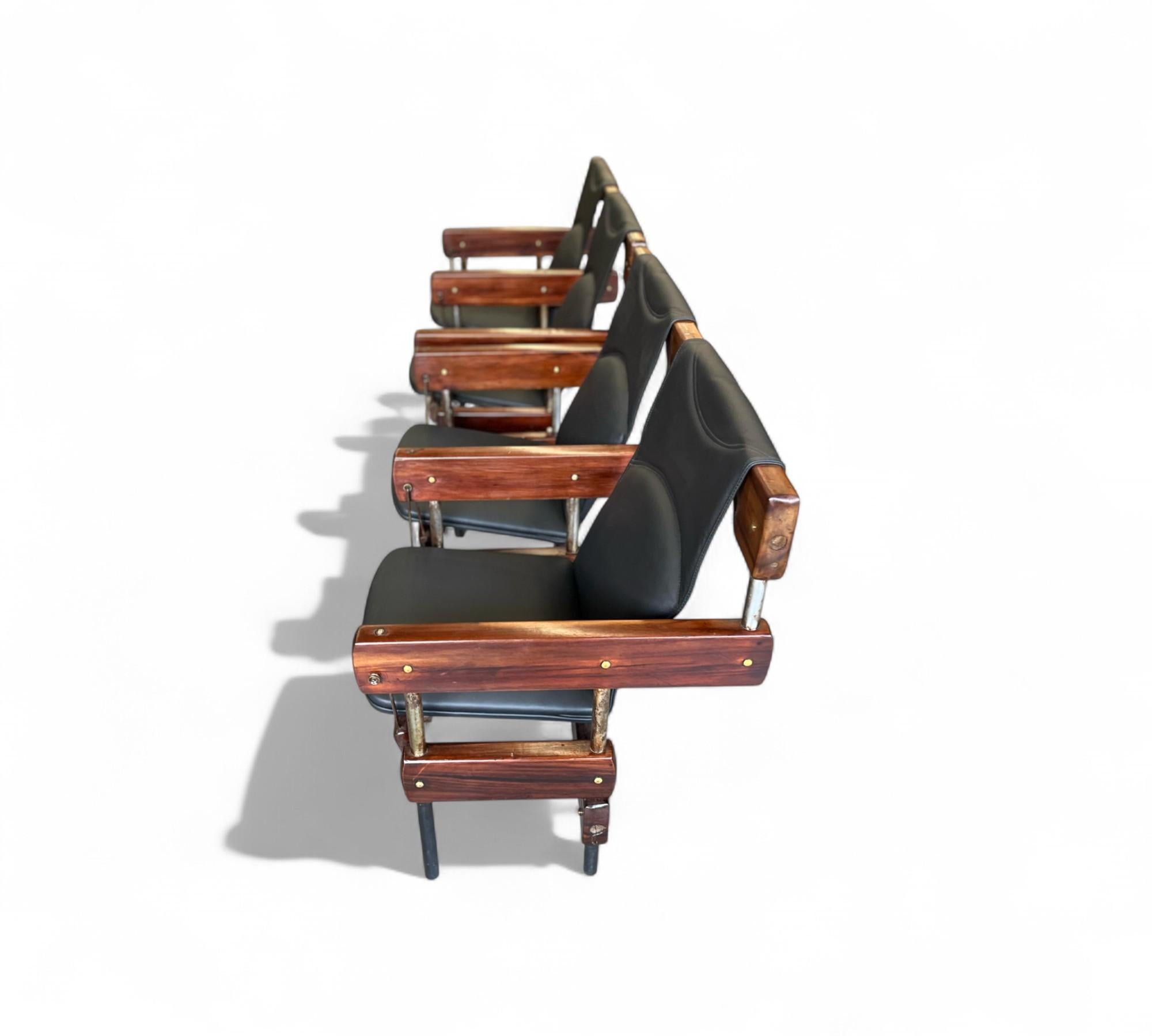 Pelle Sedie da auditorium moderne brasiliane 