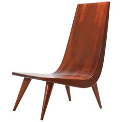 Brazilian Modern Lounge Chair, 1970s
