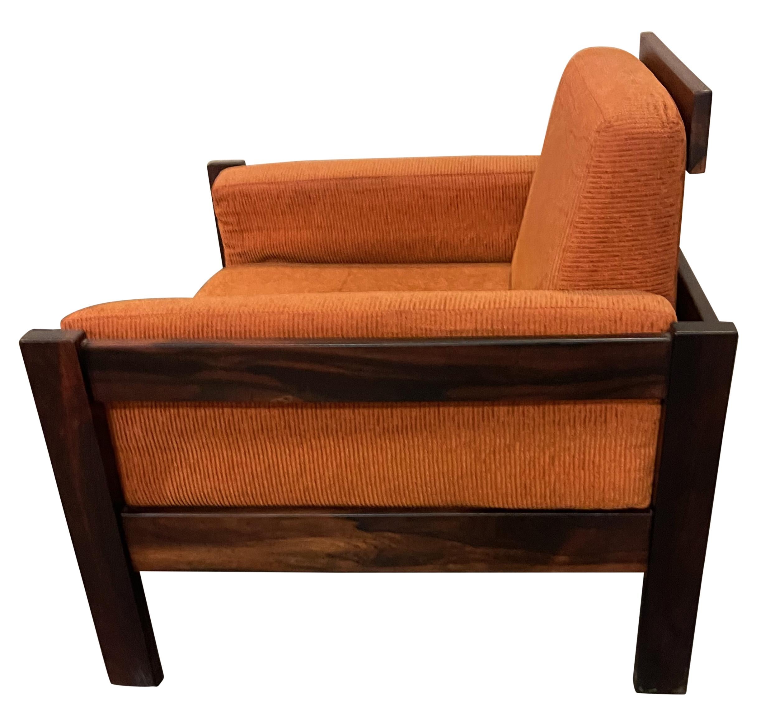 Chaises longues modernes brésiliennes par Móveis Cimo, années 1960 Signées Bon état - En vente à San Francisco, CA