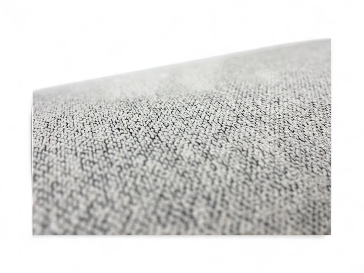 Loveseat Moderno Brasileño de Forma Orgánica en Hierro y Boucle Gris, c. 1950 en venta 9