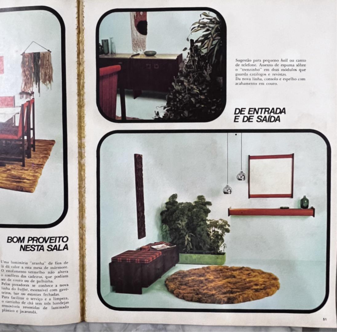 Brazilian Modern Low Sideboard in Hardwood by Celina, c. 1960 For Sale 4