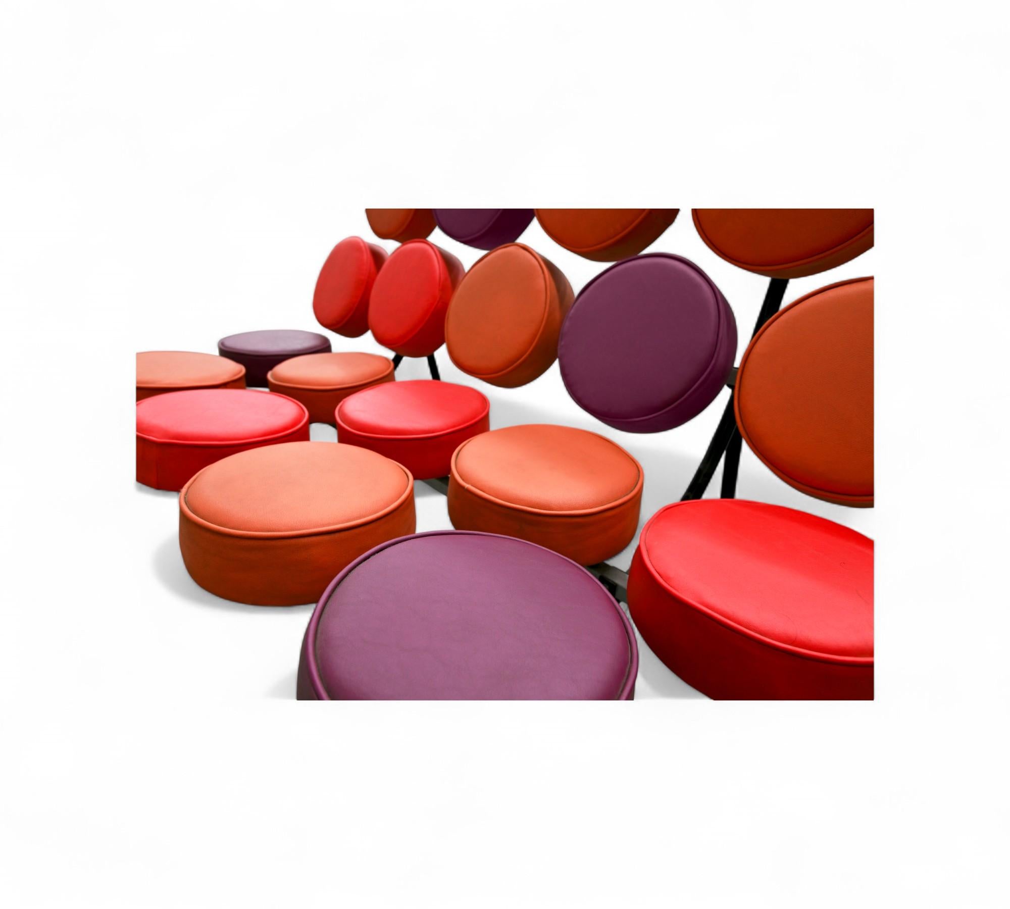 Brazilian Modern Marshmallow” Sofa by George Nelson, 1956 For Sale 1