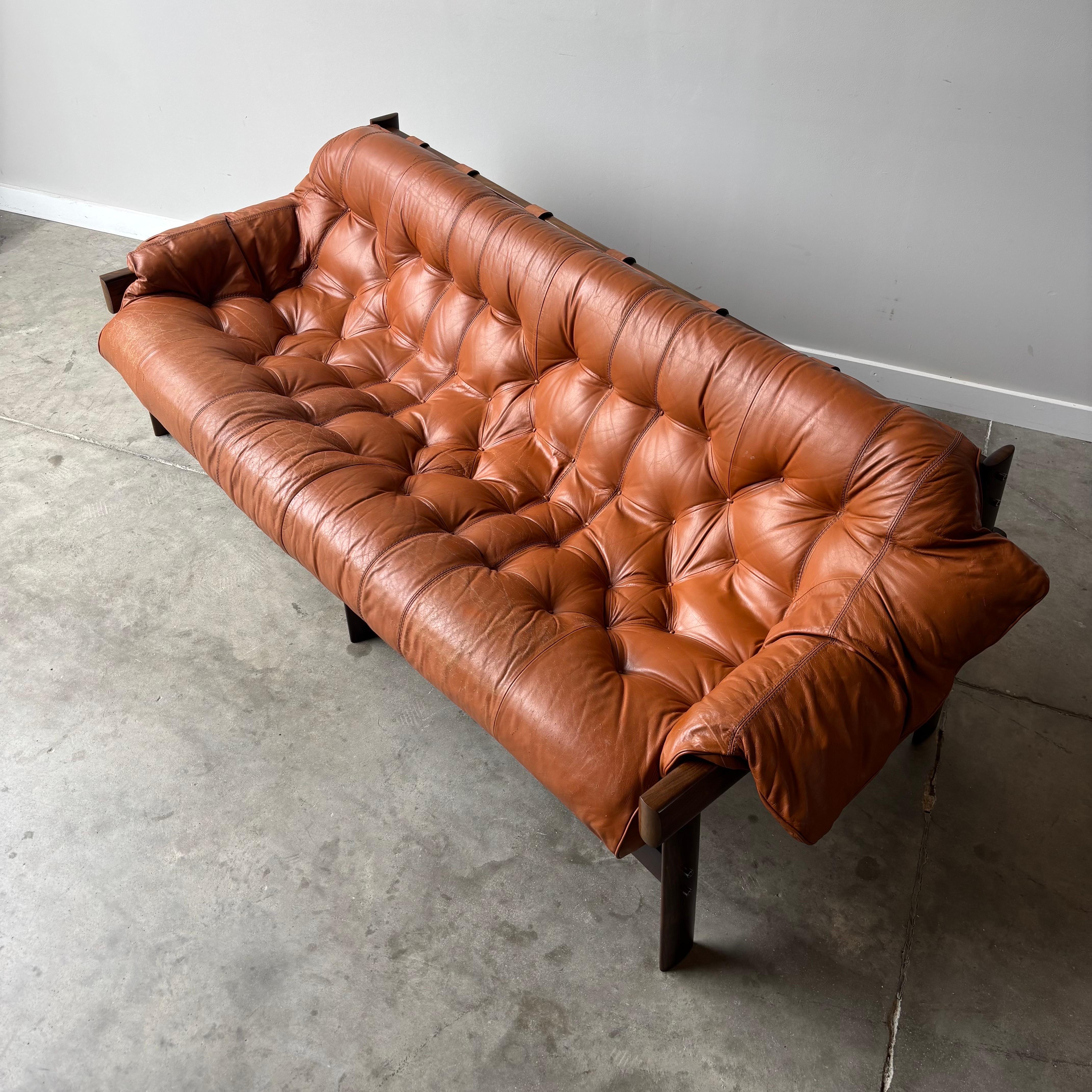 20th Century Brazilian Modern Percival Lafer MP-41 Sofa For Sale