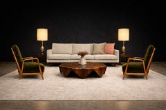 Brazilian Modern “Pétala” Coffee Table in Rosewood by Jorge Zalszupin, 1959