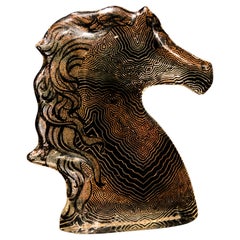 Brazilian Modern Sculpture of a Horse in Resin, Abraham Palatinik, 1960s