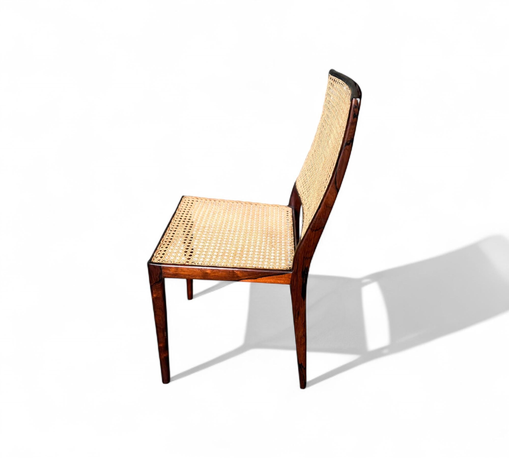 Ensemble moderne brésilien de 8 MT 552 en bois dur, Geraldo de Barros, années 1950 en vente 2