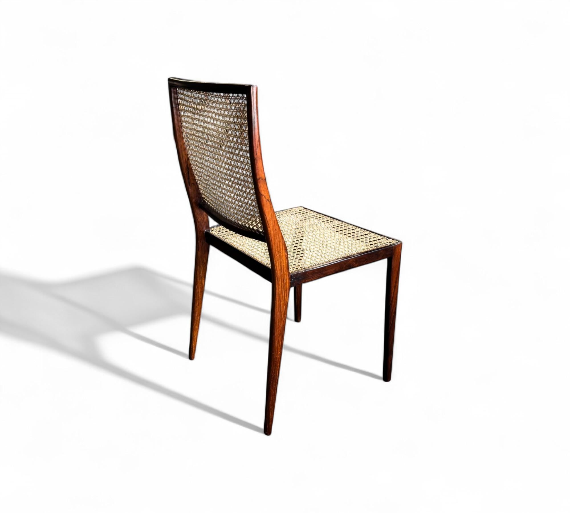 Ensemble moderne brésilien de 8 MT 552 en bois dur, Geraldo de Barros, années 1950 en vente 10