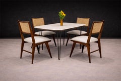 Brazilian Modern Set of Four Chairs by Carlo Hauner and Martin Eisler, c. 1960s