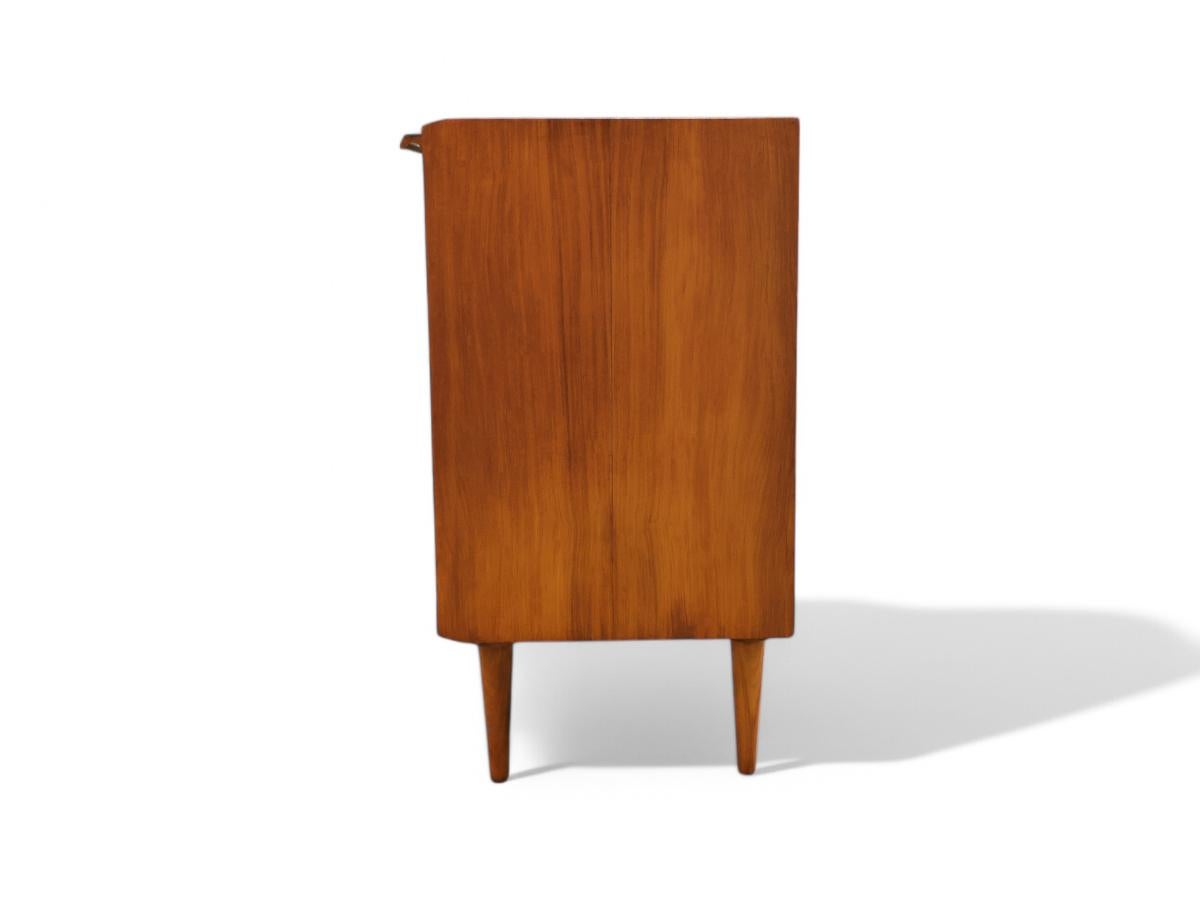 Hardwood Brazilian Modern Sideboard in Caviuna Wood by Carlo Hauner & Martin Eisler, 1950 For Sale