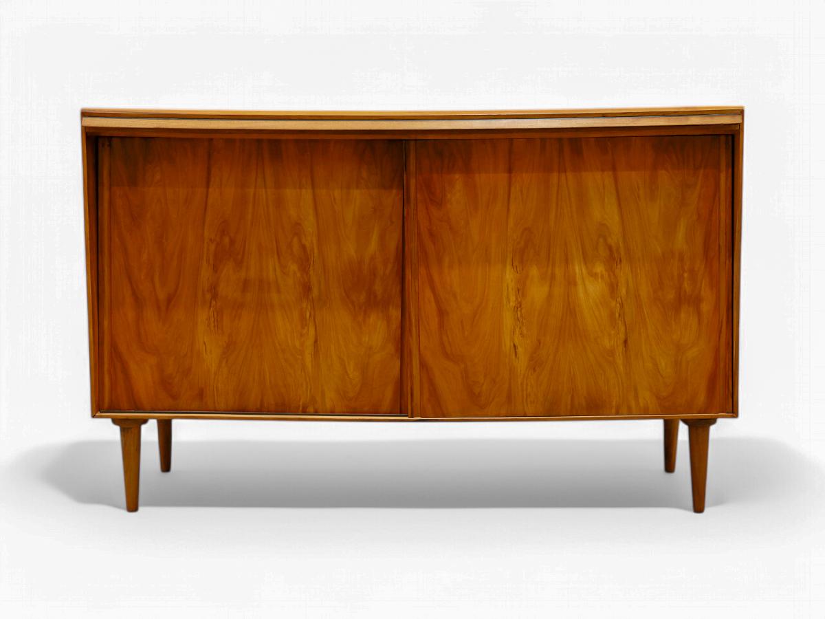 Mid-Century Modern Brazilian Modern Sideboard in Caviuna Wood by Carlo Hauner & Martin Eisler, 1950 For Sale