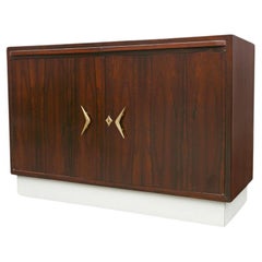 Buffet moderne brésilien en bois dur par Ando & Cia, Brésil, années 1960