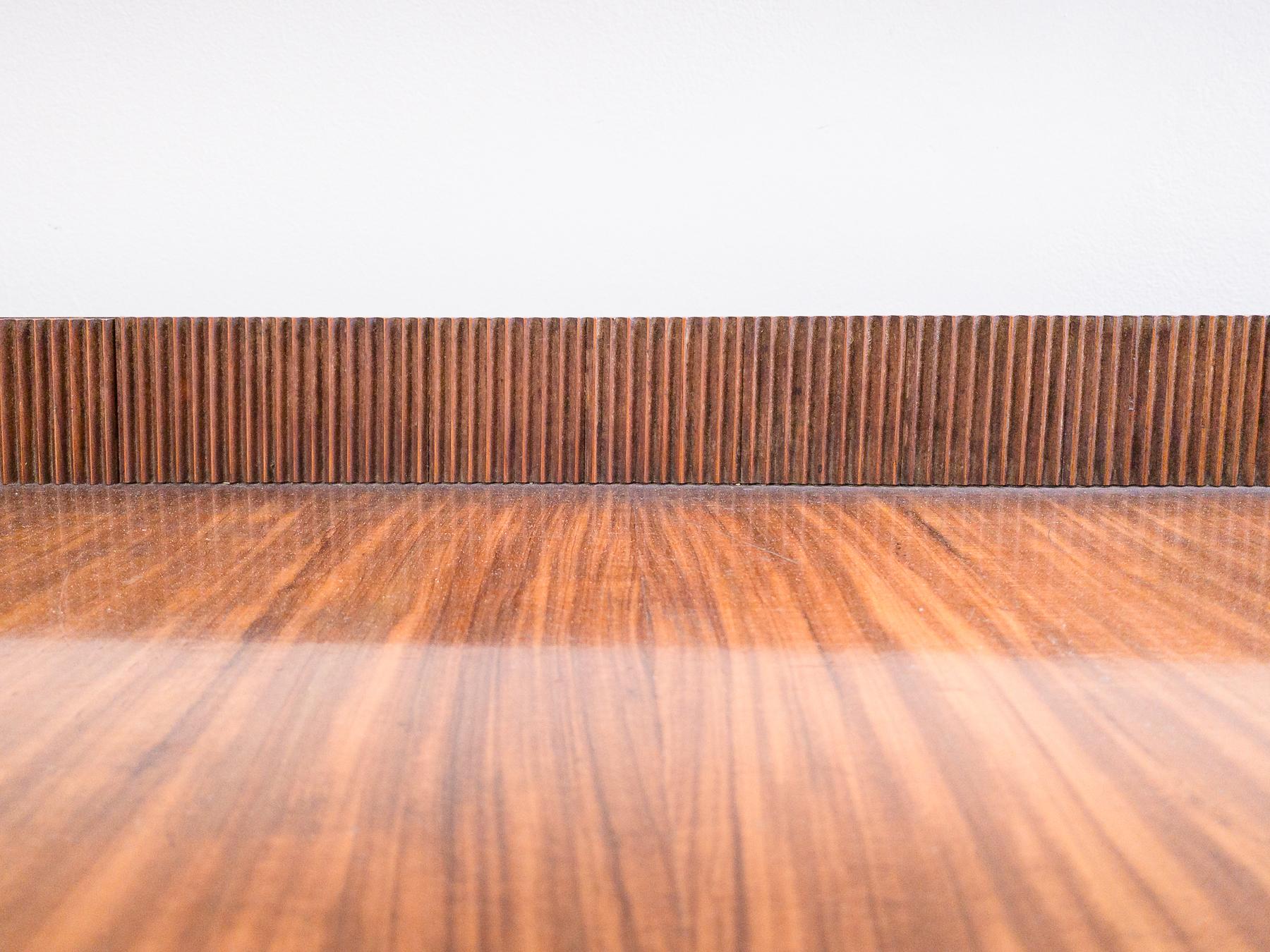 Brazilian Modern Sideboard in Hardwood, Designed by Giuseppe Scapinelli 2