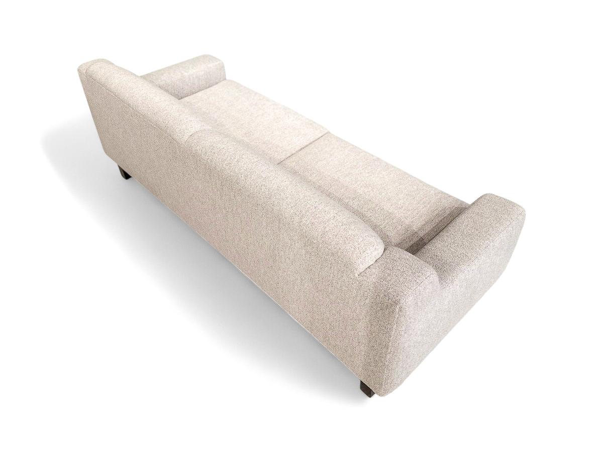 Canapé moderne brésilien en boucle grise et bois dur, Sergio Rodrigues, 1960 en vente 2