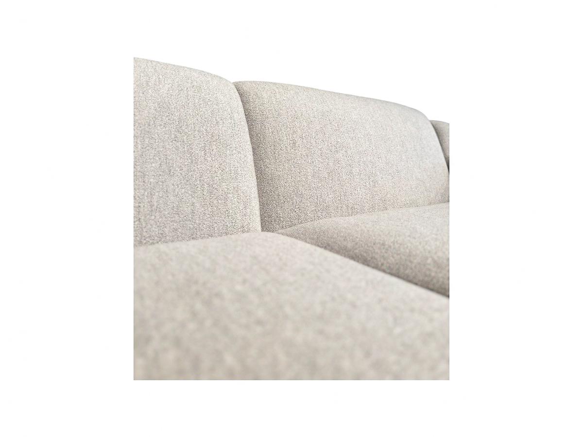 Canapé moderne brésilien en boucle grise et bois dur, Sergio Rodrigues, 1960 en vente 6