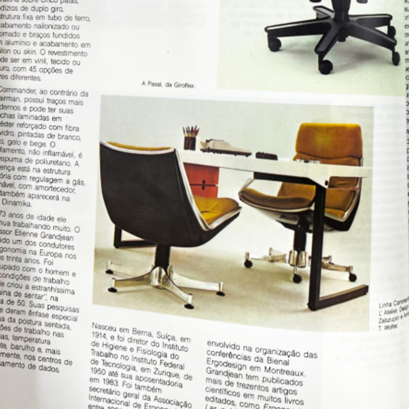 Chaise pivotante moderne brésilienne en cuir noir, Jorge Zalszupin, 1973, Brésil en vente 5