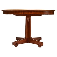 Table moderne brésilienne en bois de feuillus de Geraldo de Barros pour Hobjeto Brazil 1972