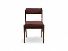 Brazilian Modern "Tião" Chair in Hardwood & Leather, Sergio Rodrigues, 1959