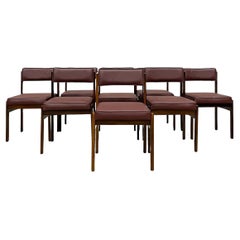 Vintage Brazilian Modern "Tião" Dining Chairs in Hardwood, Sergio Rodrigues, 1959