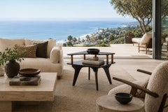 Brazilian Modern Two-Tier Accent Table in Marine Plywood, José Zanine Caldas