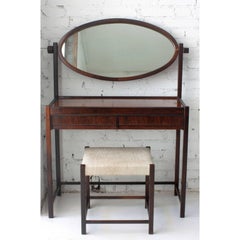 Brazilian Modern Vanity Dresser in Jacaranda Rosewood by Ernensto Hauner