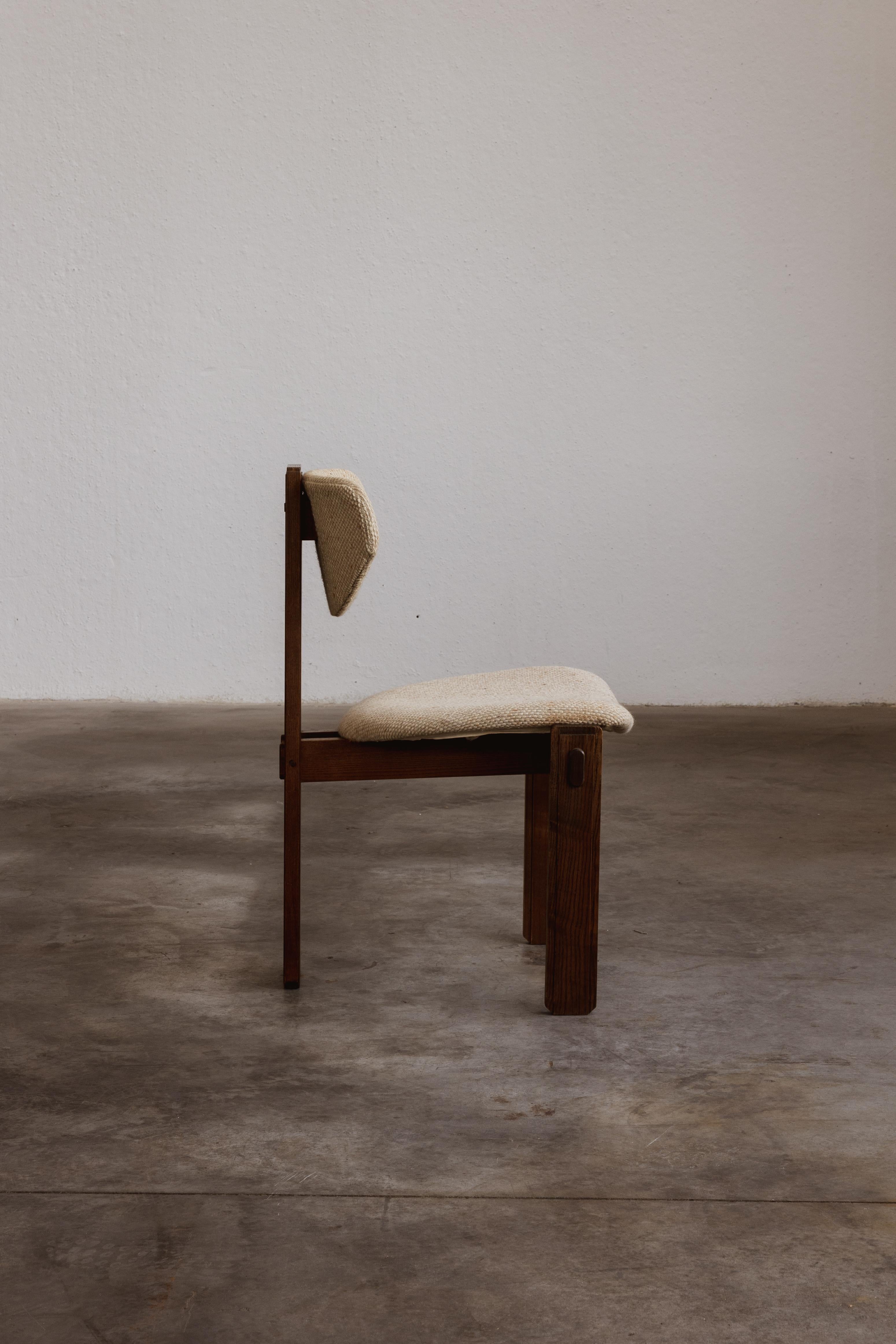 Brésilien Chaise de salle à manger moderniste brésilienne, 1960 en vente