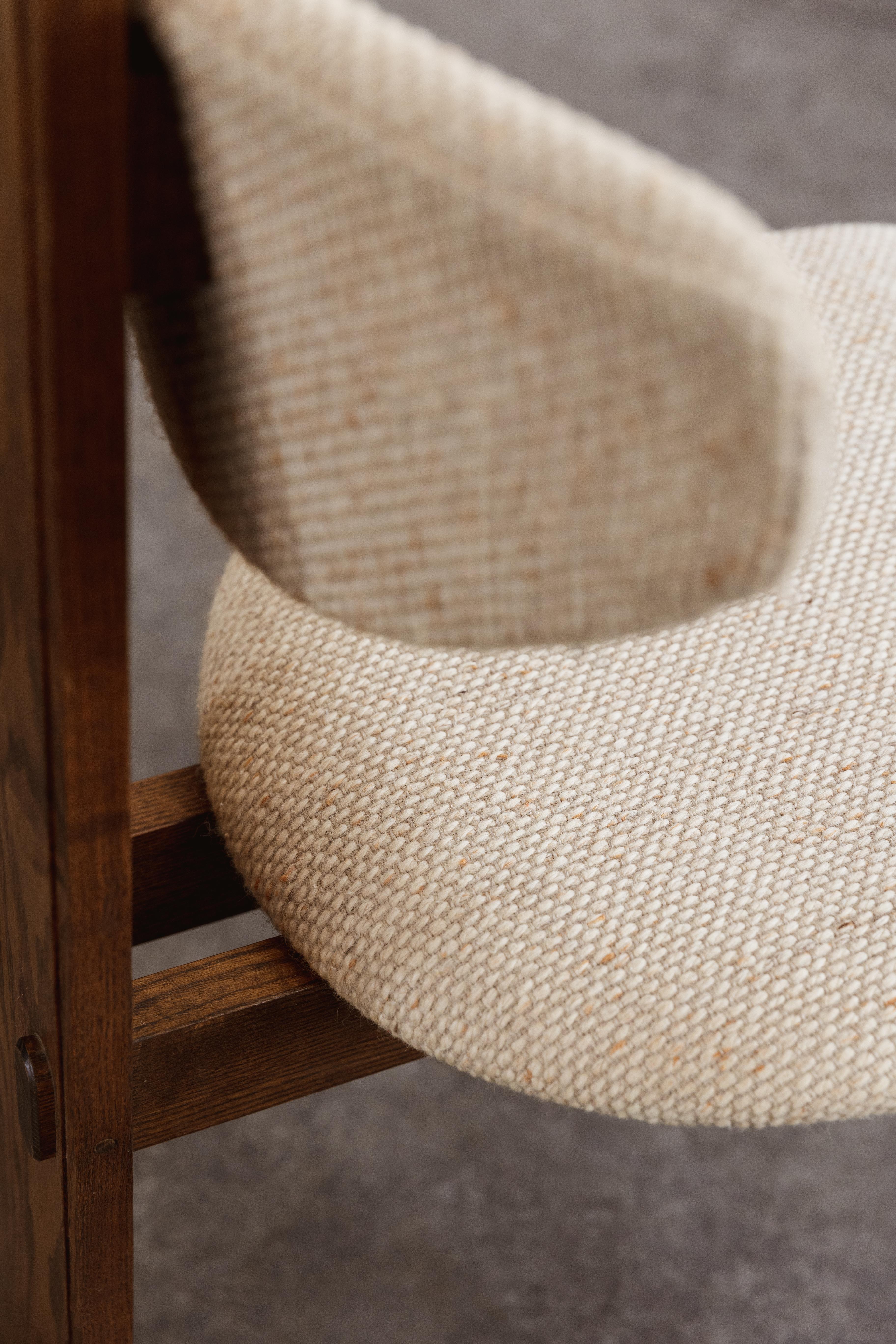 Chaise de salle à manger moderniste brésilienne, 1960 Bon état - En vente à Lonigo, Veneto