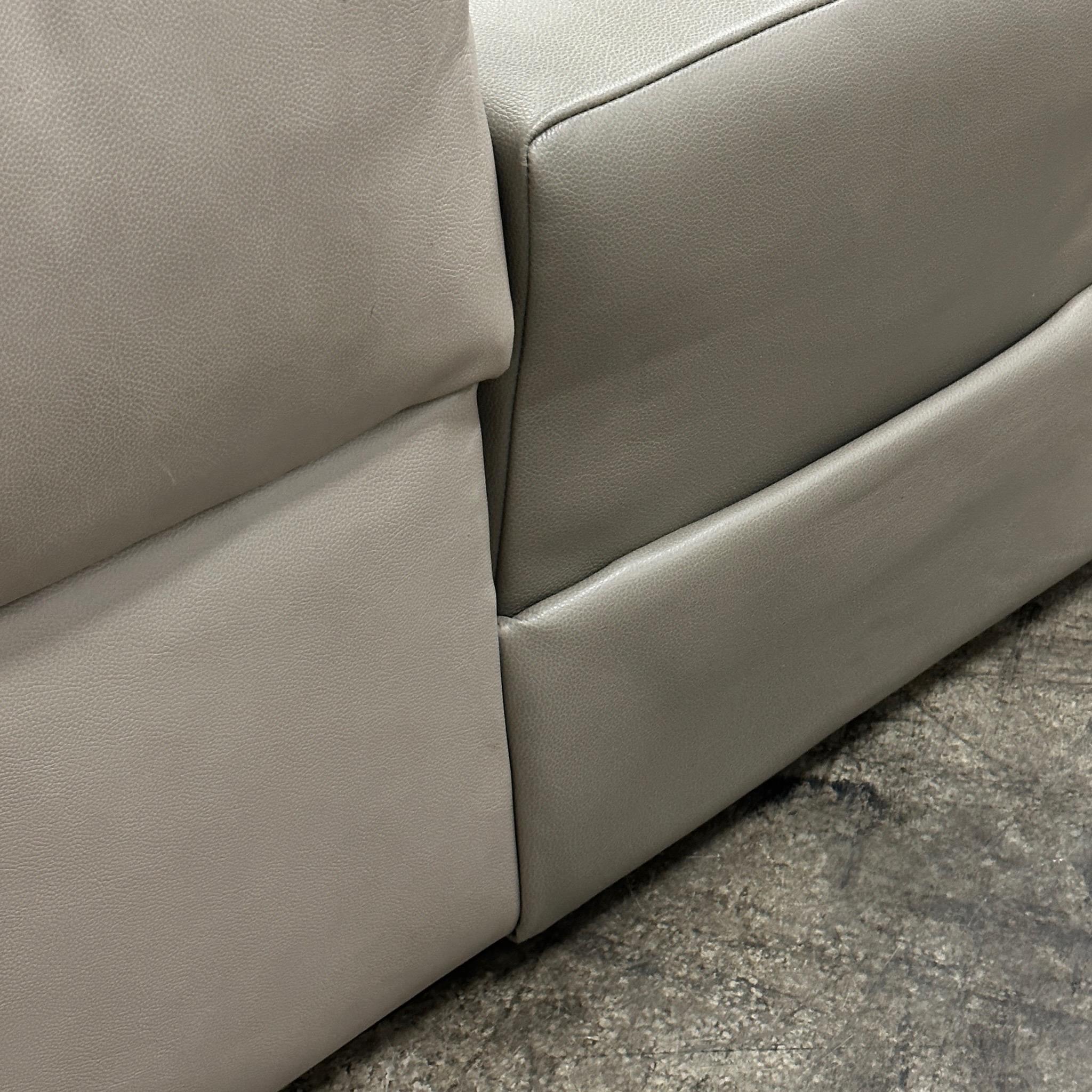 Modulares brasilianisches Leders Sofa/Stühle von Percival Lafer im Angebot 4