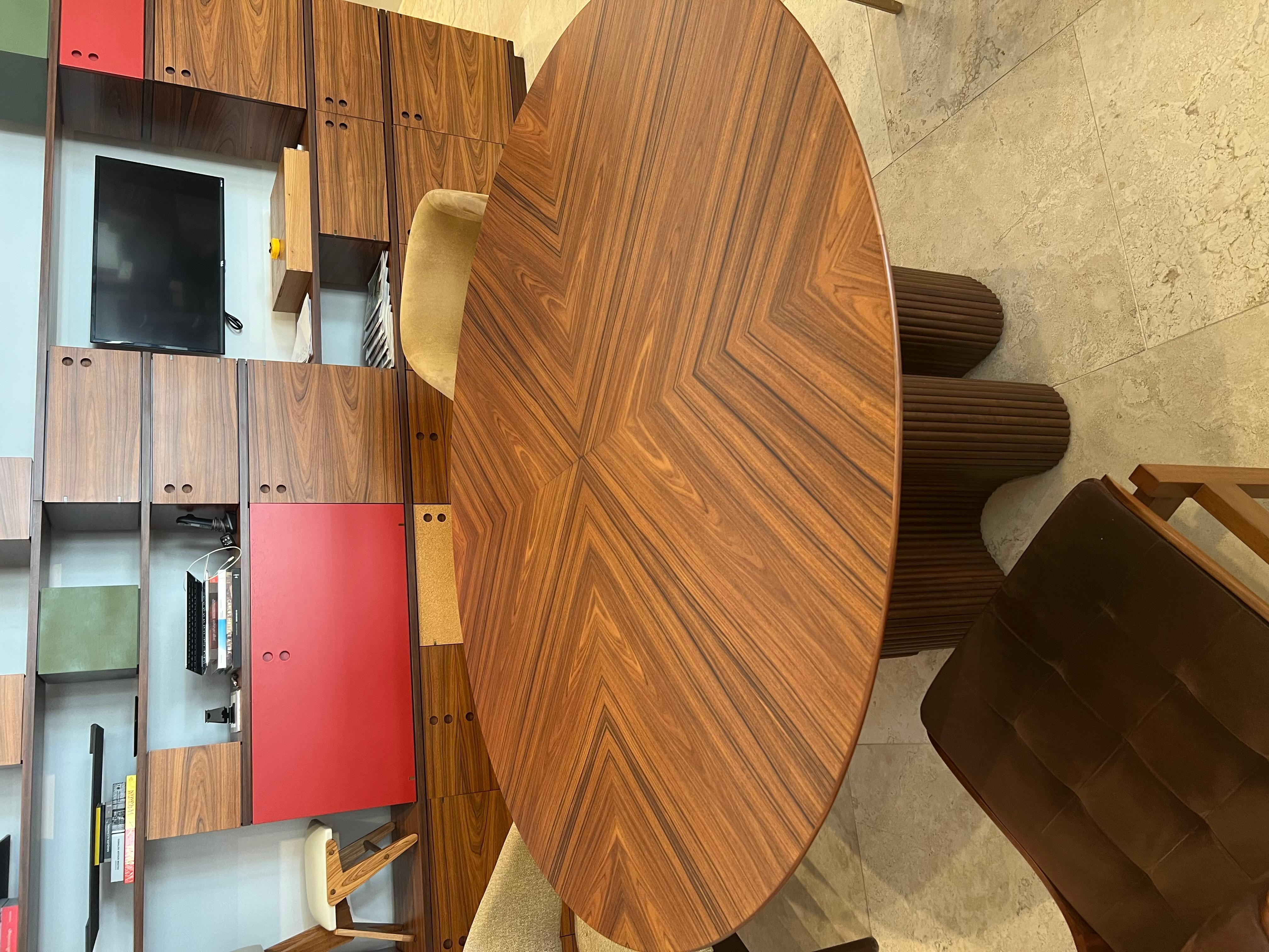 Contemporary Brazilian Mônica Round Dinning Table 63