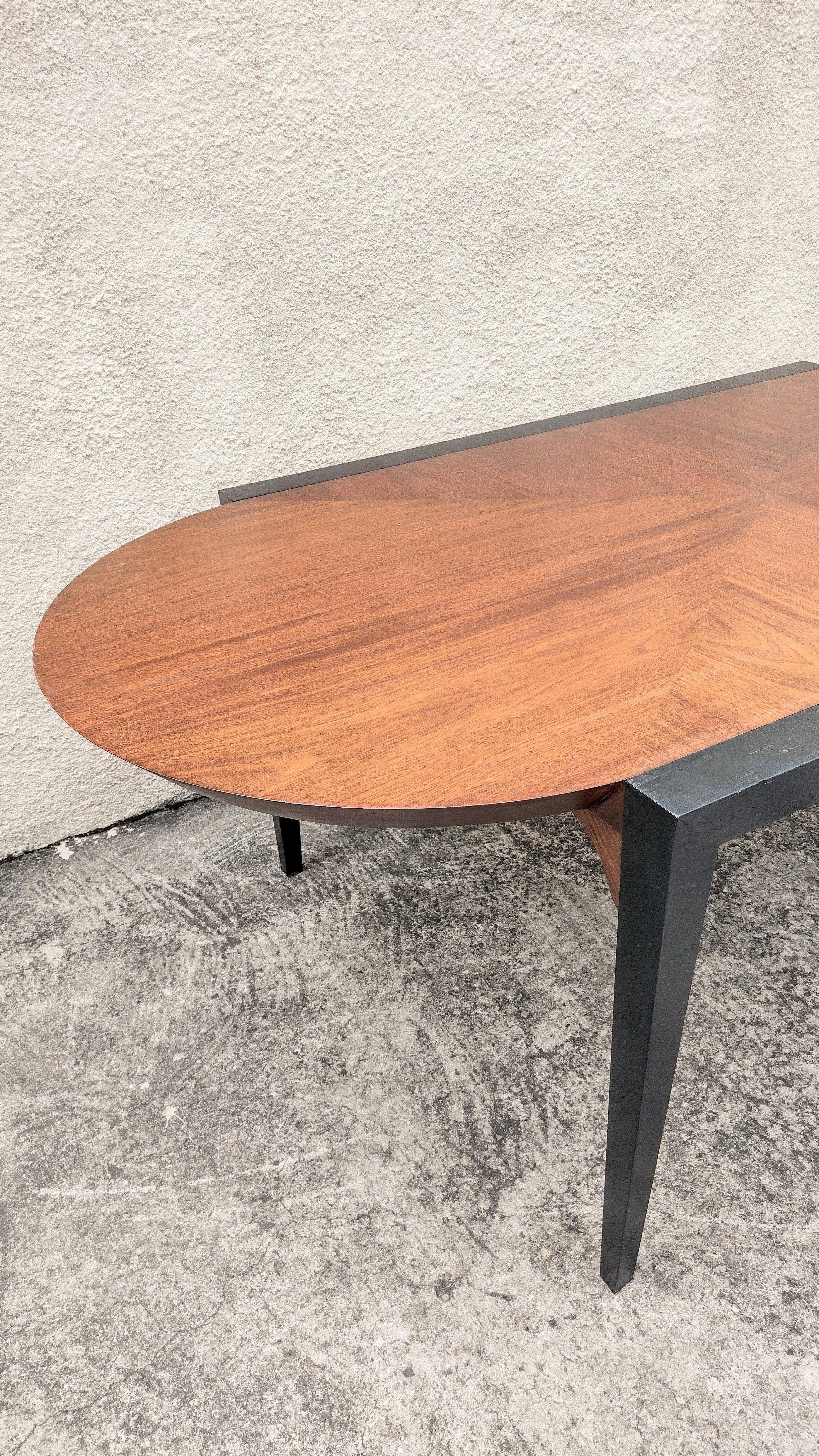 Brazilian Oval Table in Stained Cherrywood 4