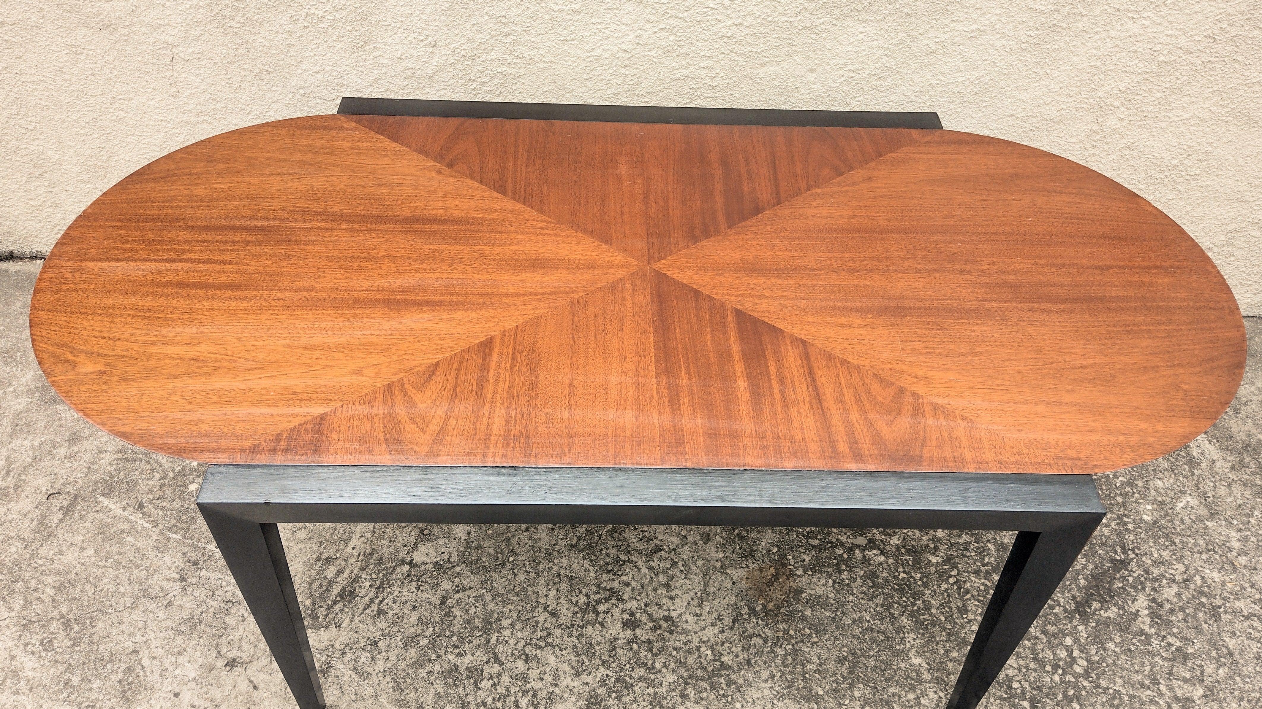 Brazilian Oval Table in Stained Cherrywood 1