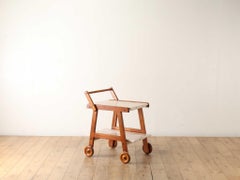 Brazilian Paint Tea Cart 1970's