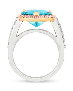 Brazilian Paraiba Ring, 3.37 Carats