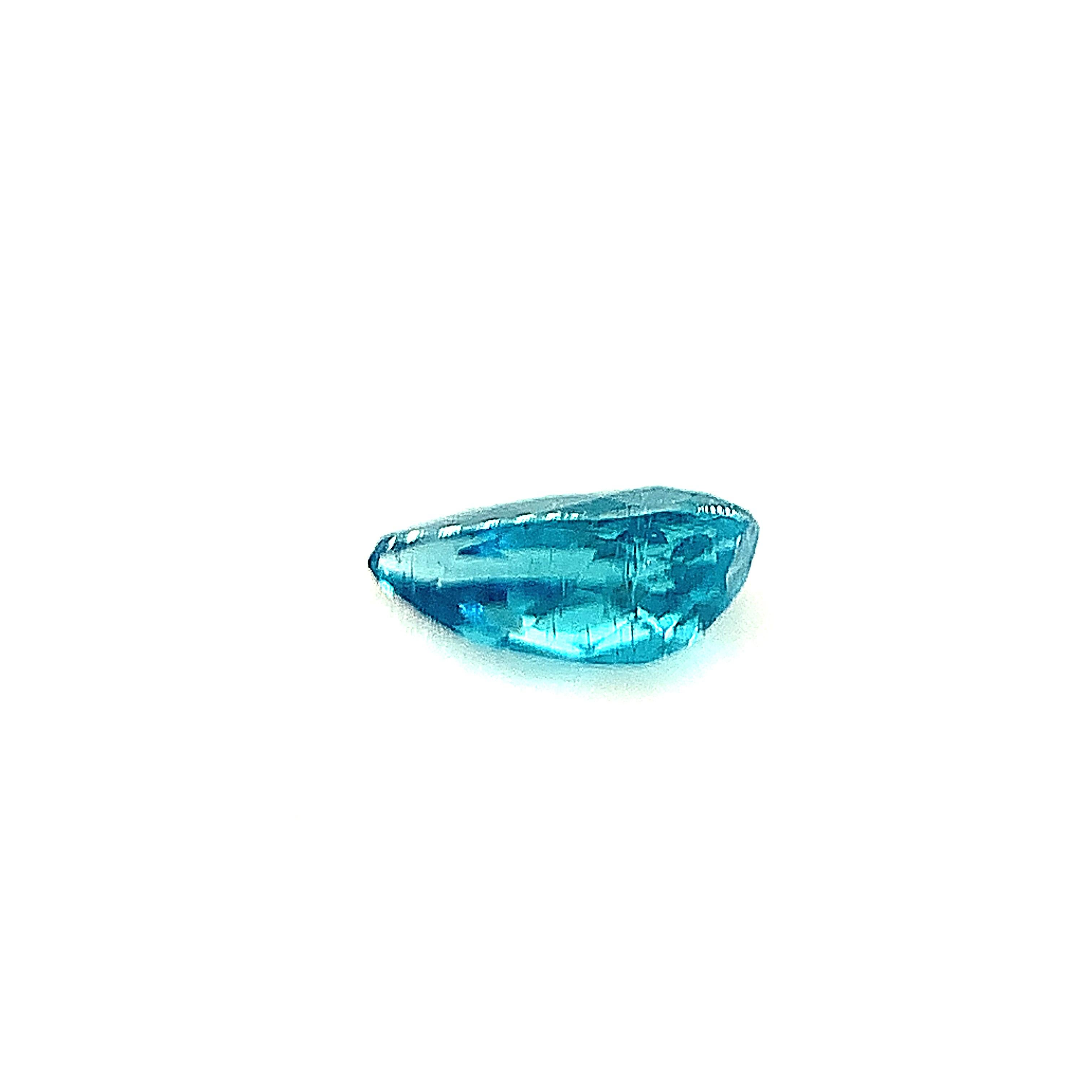 .34 Carat Brazilian Paraiba Tourmaline, Unset Loose Gemstone, GIA Certified In New Condition In Los Angeles, CA