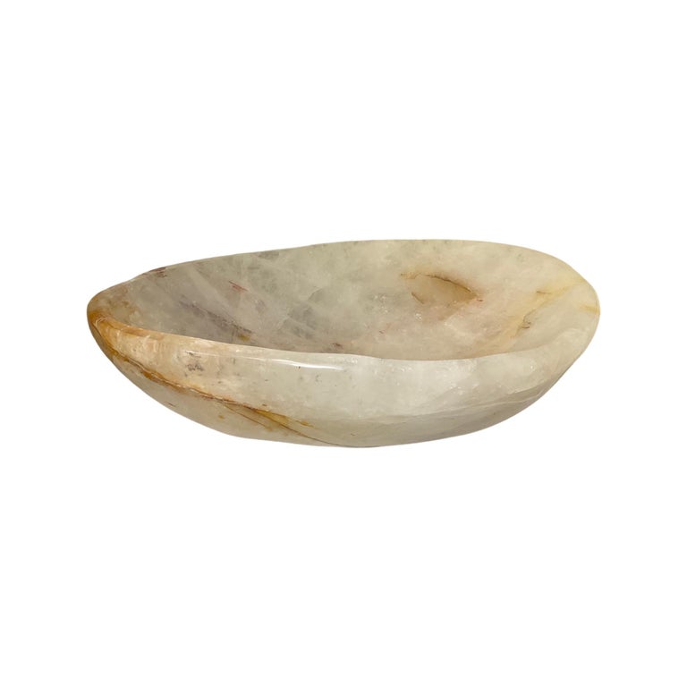 Brazilian Rock Crystal Sink Bowl For Sale at 1stDibs