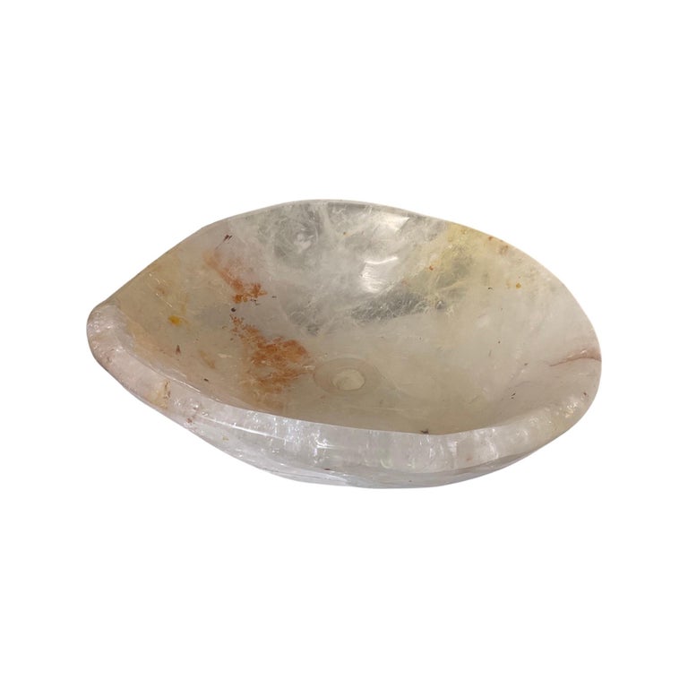 Brazilian Rock Crystal Sink Bowl For Sale at 1stDibs