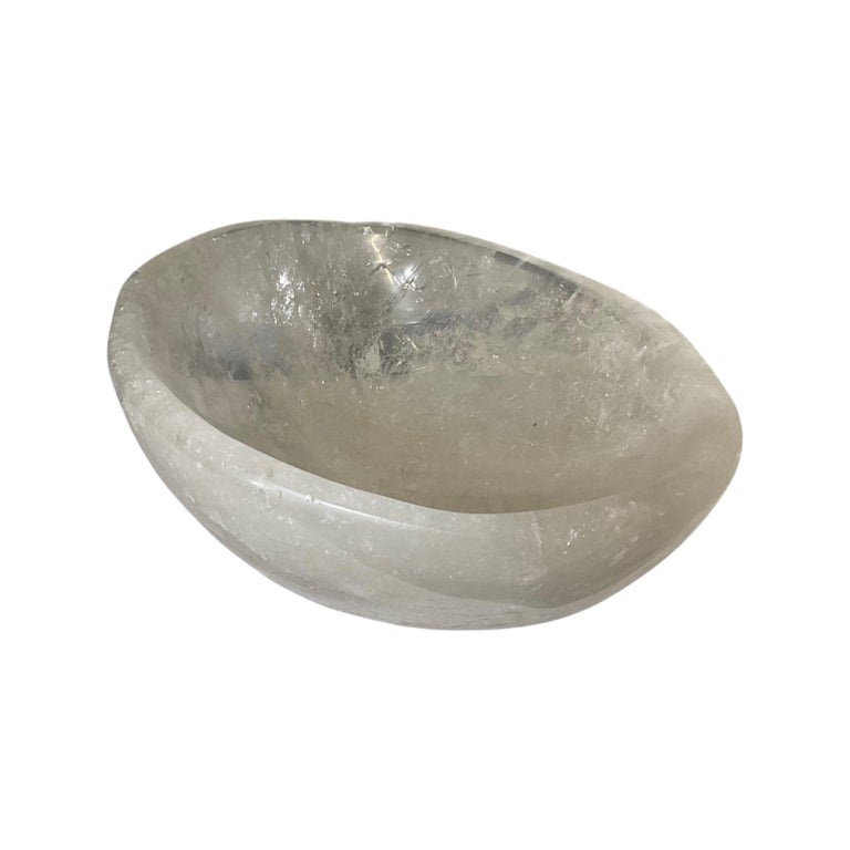 Brazilian Rock Crystal Sink Bowl For Sale at 1stDibs
